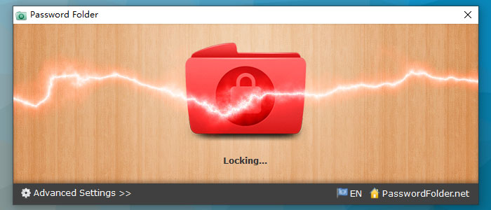 Password Folder - Locking