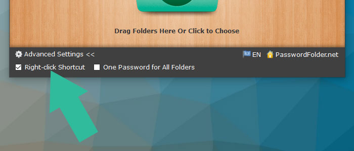 Password Folder - Shortcut